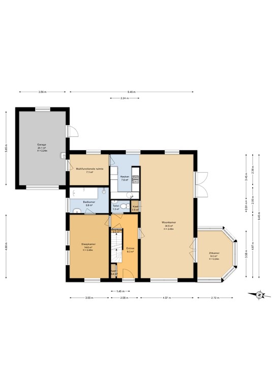 mediumsize floorplan